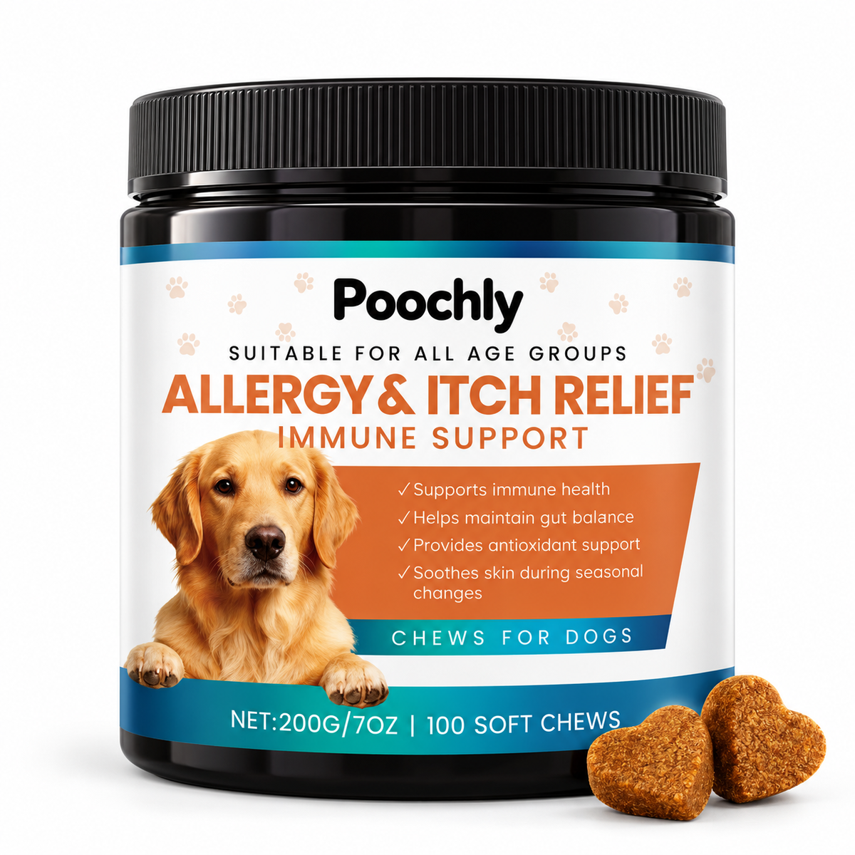 Allergy & Itch Support Chews for Dogs